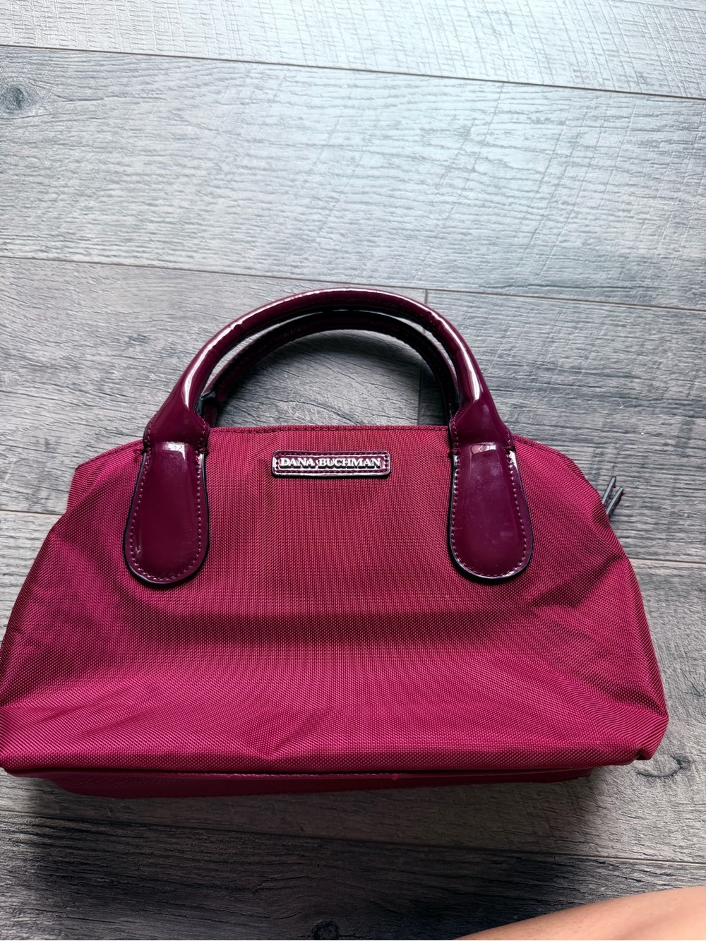 Dana Buchman Magenta Top-Handle Satchel